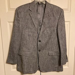 Stafford 100% silk Suit Blazer size 44R
